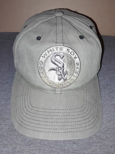 Chicago White Sox American Needle Strapback Cap Hat Khaki Vintage - Image 1