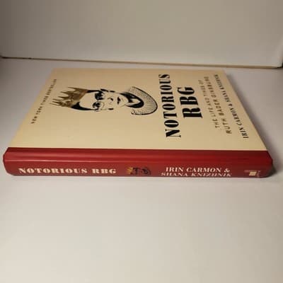 Ruth Bader Ginsburg Notorious RBG Hardcover Biography 2015 Dey Street Books - Thumbnail 4