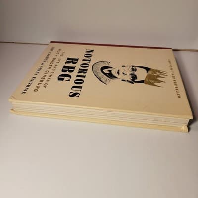 Ruth Bader Ginsburg Notorious RBG Hardcover Biography 2015 Dey Street Books - Thumbnail 6