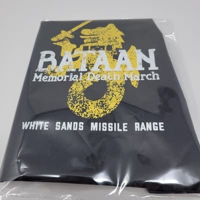Bataan Memorial Death March Drawstring Backpack White Sands Missile Range Bag - Thumbnail 7