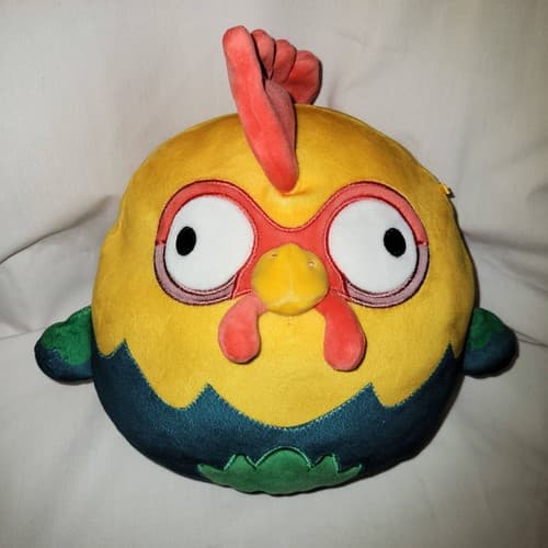 Disney Kellytoy Squishmallows Heihei Moana Rooster Plush 10 Inch Yellow - Like N - Thumbnail 2
