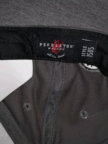 Pendleton Midnight Canadian Whisky Adjustable Cap Hat Collection - Thumbnail 9