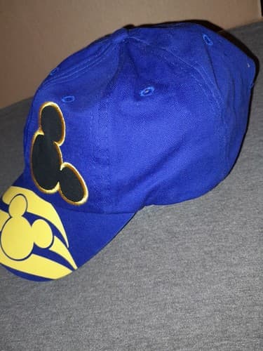 Disney Oceaneer Cruises Mickey Mouse Strapback Baseball Hat Cap - Thumbnail 4