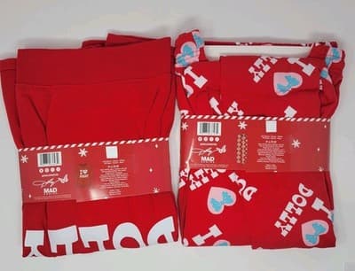 Dolly Parton I Love Dolly Red Sweatshirt & Jogger Lounge Set Women’s Large NWT - Thumbnail 8