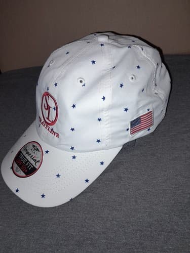 Straitline Confetti Stars On Hat Cap United States Flag Imperial Trufit UPF 50+ - Thumbnail 2