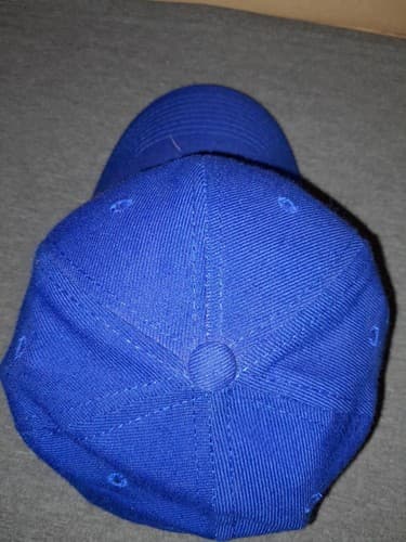 Dixie Hat Blue Outdoor Cap One Size Fits Most Hook Loop 20% Wool - Thumbnail 5