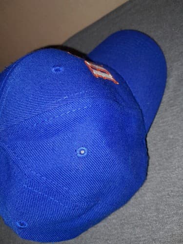 Dixie Hat Blue Outdoor Cap One Size Fits Most Hook Loop 20% Wool - Thumbnail 6