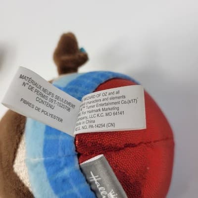 Hallmark Fluffballs The Wizard of Oz LOT 2 Dorothy Scarecrow w/ TAGS Ornaments - Thumbnail 14