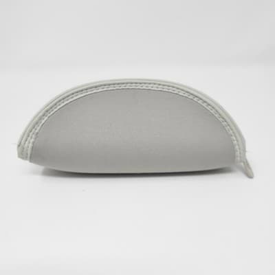 Emporio Armani Eyeglasses Sunglasses Soft Case Zipper Gray Authentic w Cloth - Thumbnail 7