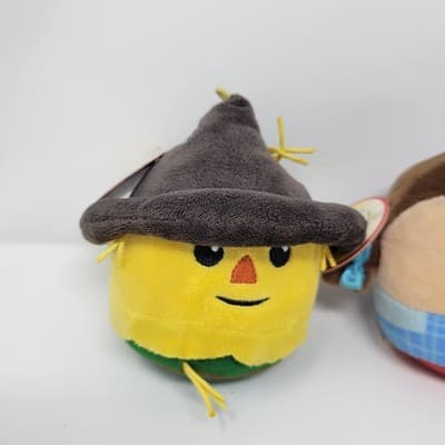 Hallmark Fluffballs The Wizard of Oz LOT 2 Dorothy Scarecrow w/ TAGS Ornaments - Thumbnail 3