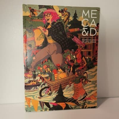 MECA&D Maine College of Art & Design Viewbook 2020s Illustrated Guide - Image 1