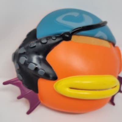 FORTNITE Fishstick Pirate Mask Orange Blue Costume Wall Display Decor - Thumbnail 3