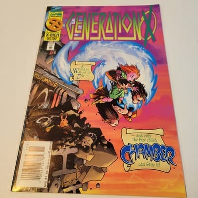 Generation X #9 Marvel 1995 X-Men Chamber Appearance Phalanx Covenant - Image 1