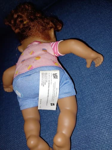 Hasbro 2018 Baby Alive Toddler Soft Body Doll 10in Green Eyes Red Brown Hair - Thumbnail 5