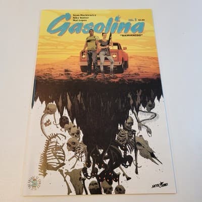 Gasolina #1 Bienvenido Image Skybound Ent. 2017 First Issue Horror Crime Drama - Thumbnail 2