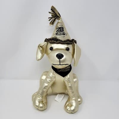 Golden Birthday Cane Dog Puppy Plush Raising Canes Chicken 28th Birthday w/ Tags - Image 1