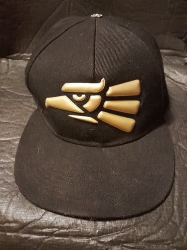 Hecho En Mexico Baseball Cap Flat Bill Snapback Gold Mexican Hip Hop Sports Hat - Thumbnail 2