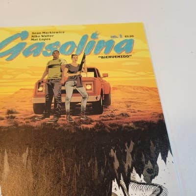 Gasolina #1 Bienvenido Image Skybound Ent. 2017 First Issue Horror Crime Drama - Thumbnail 5