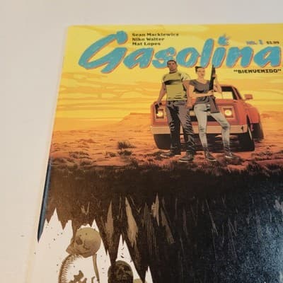 Gasolina #1 Bienvenido Image Skybound Ent. 2017 First Issue Horror Crime Drama - Thumbnail 6