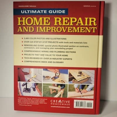 Ultimate Guide Home Repair and Improvement Hardcover – Updated Edition - Thumbnail 3