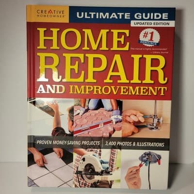 Ultimate Guide Home Repair and Improvement Hardcover – Updated Edition - Image 1
