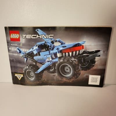 Lego Technic 42134 Monster Jam Megalodon Instruction Manual Only - Image 1