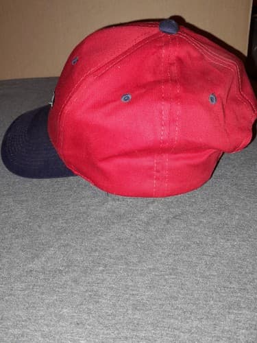 World's Greatest Grandpa Red / Blue Adjustable Snapback Hat Ball cap - Thumbnail 5