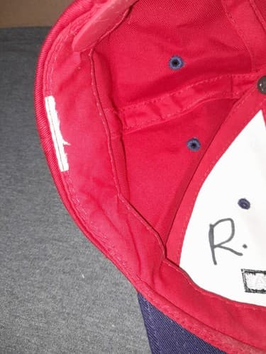 World's Greatest Grandpa Red / Blue Adjustable Snapback Hat Ball cap - Thumbnail 7