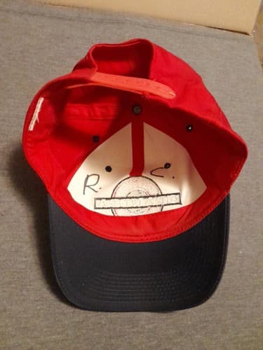 World's Greatest Grandpa Red / Blue Adjustable Snapback Hat Ball cap - Thumbnail 8