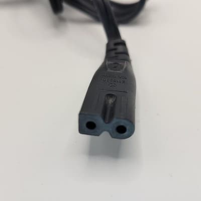 Well Shin 2 Prong Power Cord E115330 10A 125V WS-027A-2 | IEC C7 Fig 8 AC Cable - Image 1