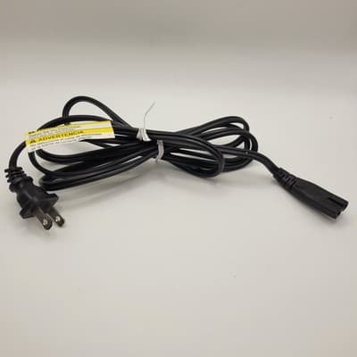 Well Shin 2 Prong Power Cord E115330 10A 125V WS-027A-2 | IEC C7 Fig 8 AC Cable - Thumbnail 2
