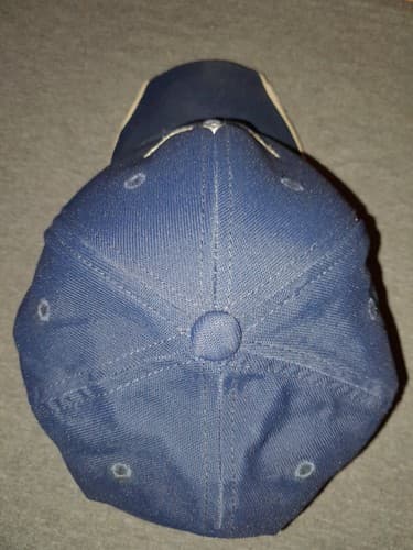 Dallas Cowboys Reebok Flex Fit Hat L XL Cap Blue White Star Onfield NFL Equipmen - Thumbnail 7