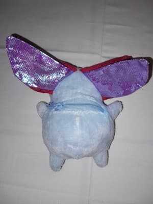 CATBUG Plush Bravest Warrior With Movable Wings Rare 6" & Coin Zipper - Thumbnail 2