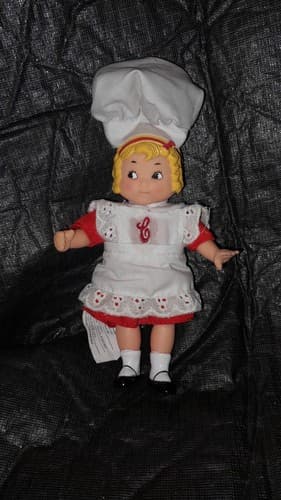 Vintage 1995 Embroidered Fibre-Craft Campbell Soup Kid Collector 5" Doll - Image 1