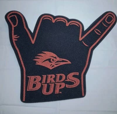 UTSA Roadrunners Birds Up Foam Hand 13"x16.25" University of Texas San Antonio - Image 1