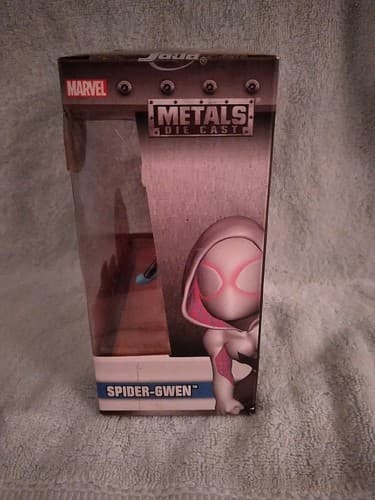 Spider-Gwen Metals Die Cast Figure Marvel Spider-Man M255 Gwen Figure - Thumbnail 4