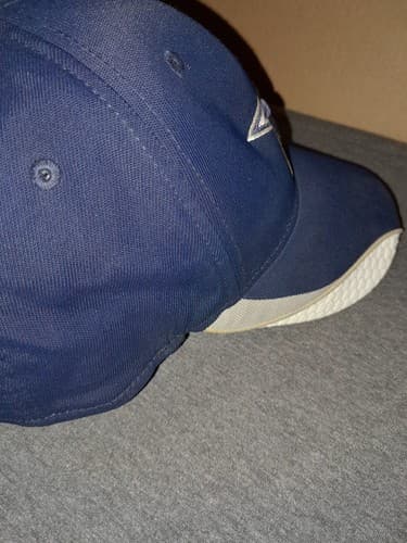 Dallas Cowboys Reebok Flex Fit Hat L XL Cap Blue White Star Onfield NFL Equipmen - Thumbnail 5