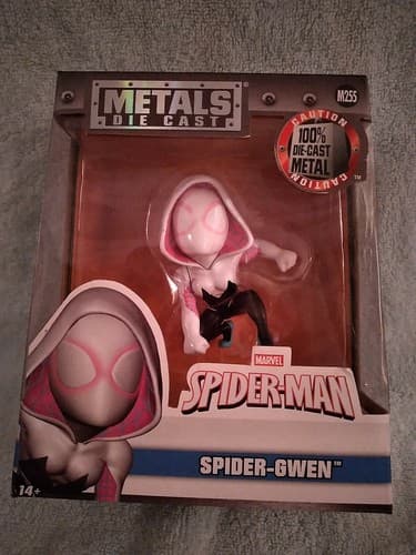 Spider-Gwen Metals Die Cast Figure Marvel Spider-Man M255 Gwen Figure - Image 1