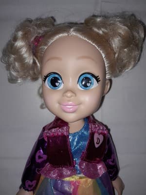 Pocket Watch Love Diana Mystery Shopper Super Star Blonde Blue Eyes 13" Doll - Image 1