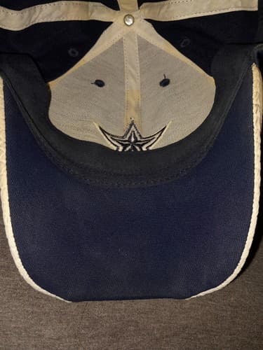 Dallas Cowboys Reebok Flex Fit Hat L XL Cap Blue White Star Onfield NFL Equipmen - Thumbnail 12