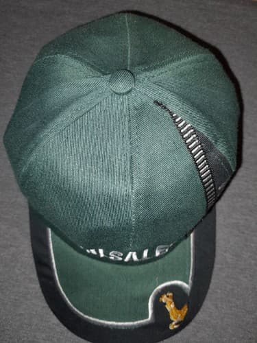 Jerusalem Hat Cap Black & Green with Pic of Camel - Thumbnail 7