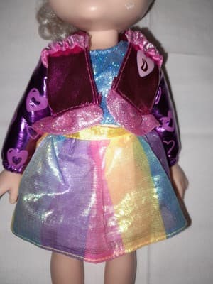 Pocket Watch Love Diana Mystery Shopper Super Star Blonde Blue Eyes 13" Doll - Thumbnail 3