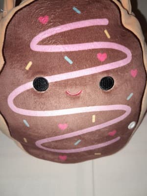 Original Squishmallow Deja Day Buddy Bucket Purse Treat Pail Plush NEW - Thumbnail 2