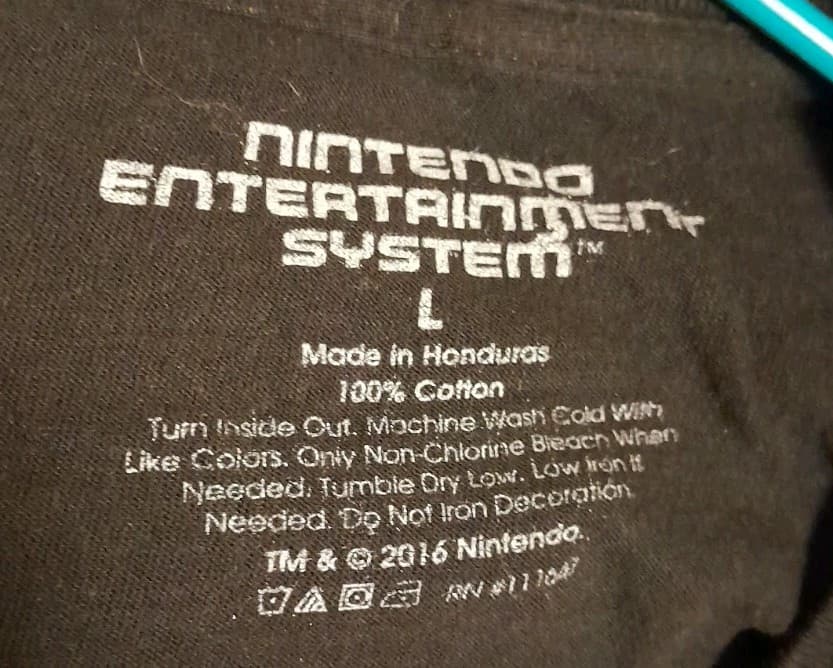 Vintage Style Nintendo Entertainment System " Original Gamer " Mens T-shirt L - Thumbnail 5