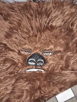 Chewbacca Star Wars Backpack Book Bag Furry Zipper Tagged Genuine Lucas Film LTD - Thumbnail 5