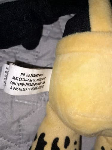 PhatMojo Bendy and the Ink Machine Collectible Plush Yellow Black 10.5" - Thumbnail 5