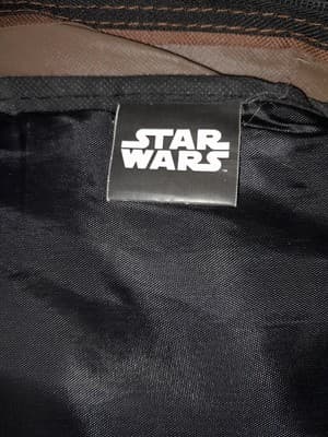 Chewbacca Star Wars Backpack Book Bag Furry Zipper Tagged Genuine Lucas Film LTD - Thumbnail 12