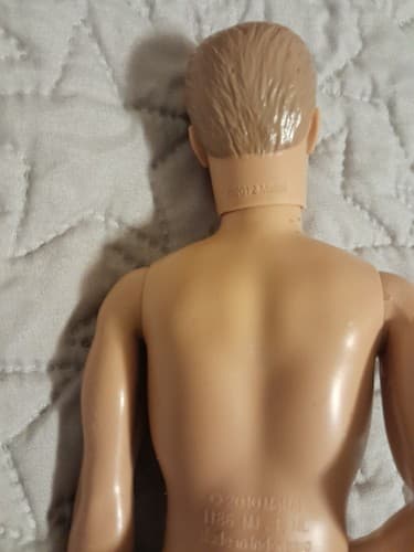 2012 Mattel Barbie Ken Fashionista Doll molded Hair - Thumbnail 5