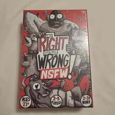 I’m Right You’re Wrong Card Game NSFW Edition Adult Party Game 2021 - Thumbnail 2