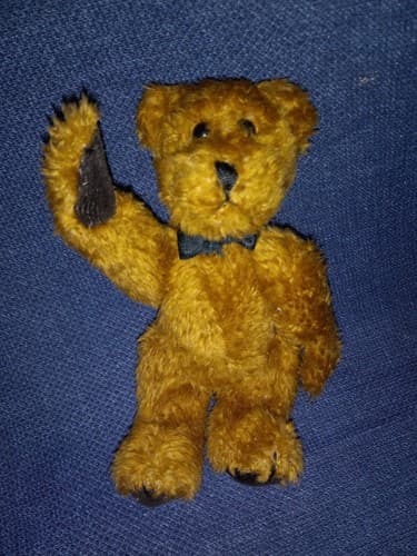 Oh, Teddy Bear Boyds Bear 6" The Archive Collection #1634 Wears a Bow Tie PA - Image 1